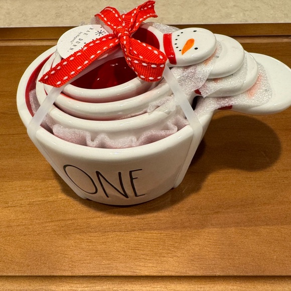 NWT Rae Dunn Snowman Measuring Cups - Picture 9 of 9